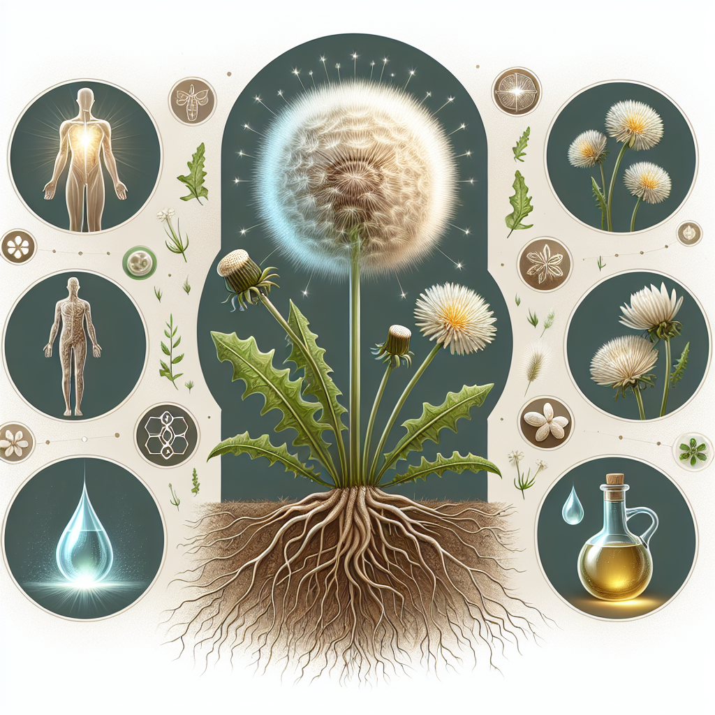 Rădăcina de păpădie și efectul detoxifiant