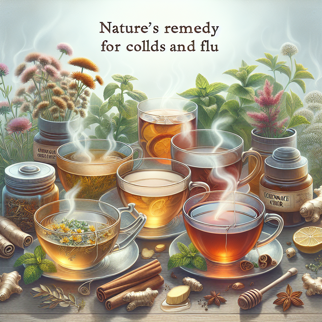 Ceaiuri din plante pentru combaterea răcelii și gripei