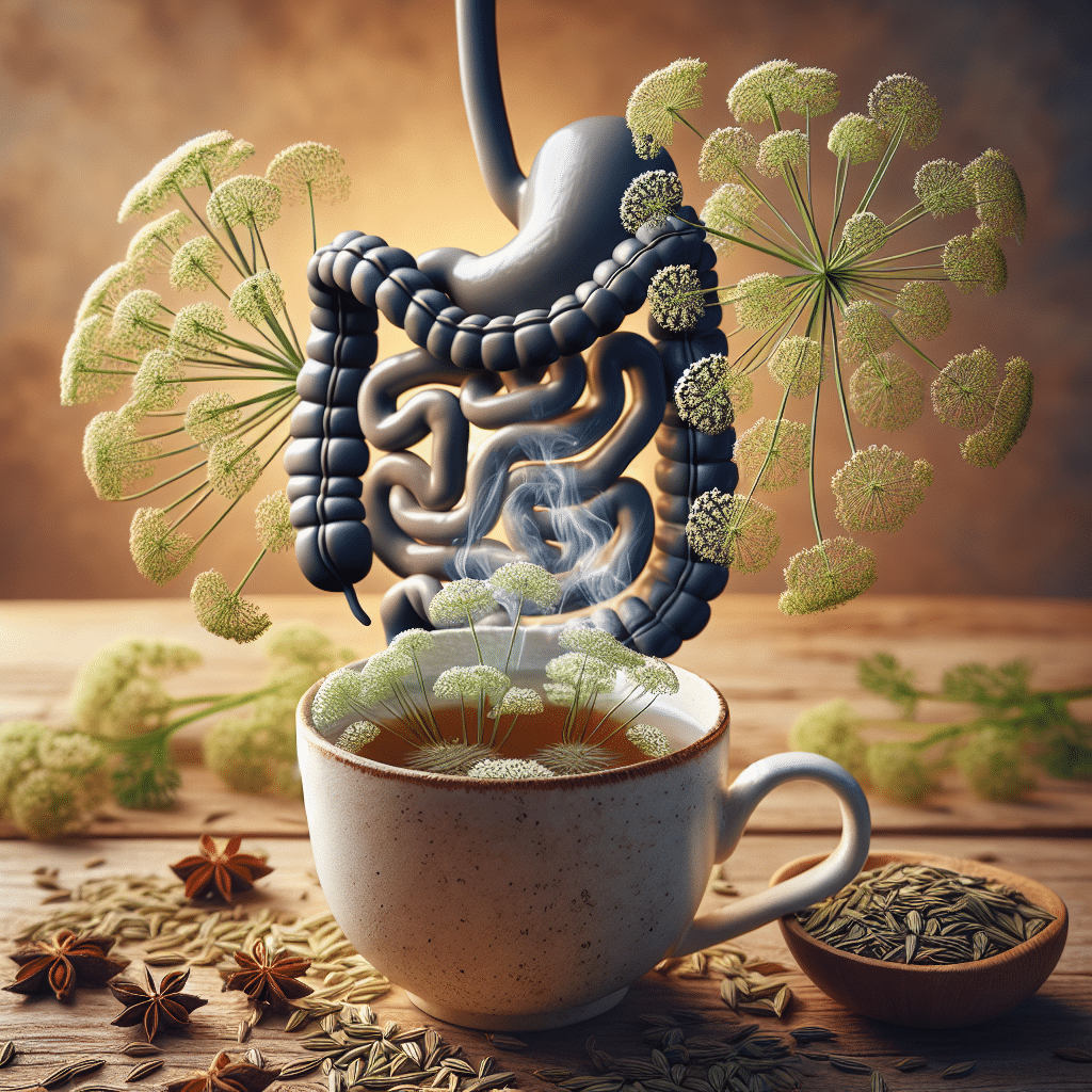 Terapia digestivă cu ceai de fenicul