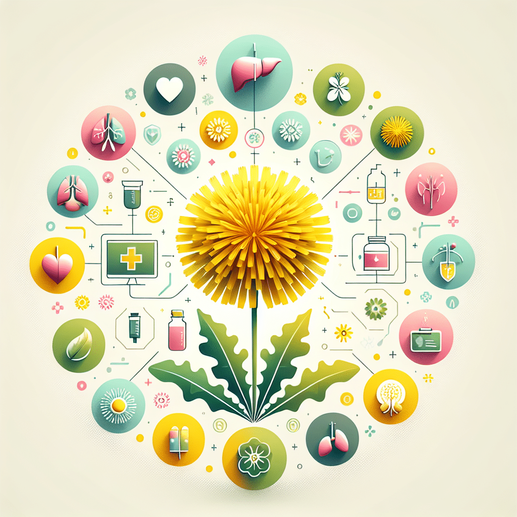 Păpădia și utilizările sale în tratamente hepatice