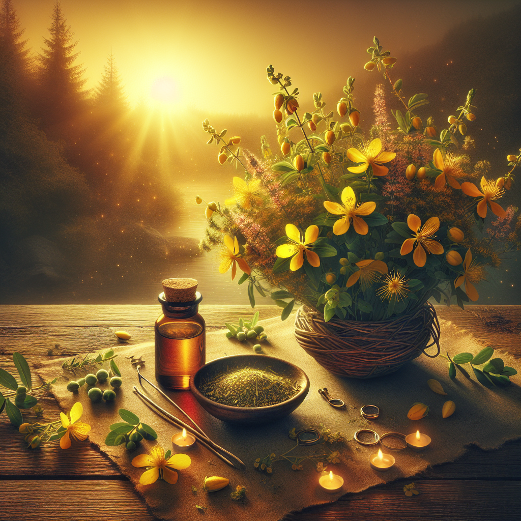 Remedii tradiționale cu sunătoare pentru echilibru emoțional