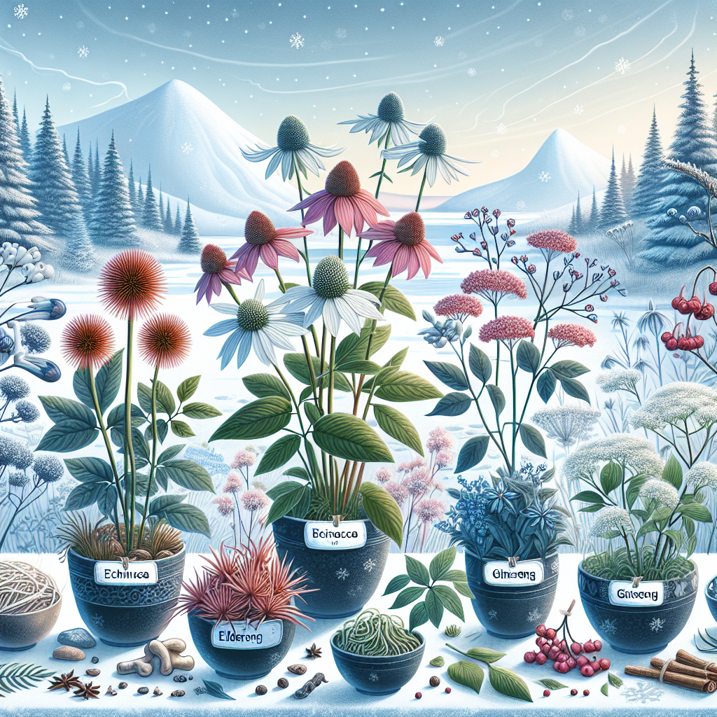 Top 10 plante pentru imunitate pe timp de iarnă