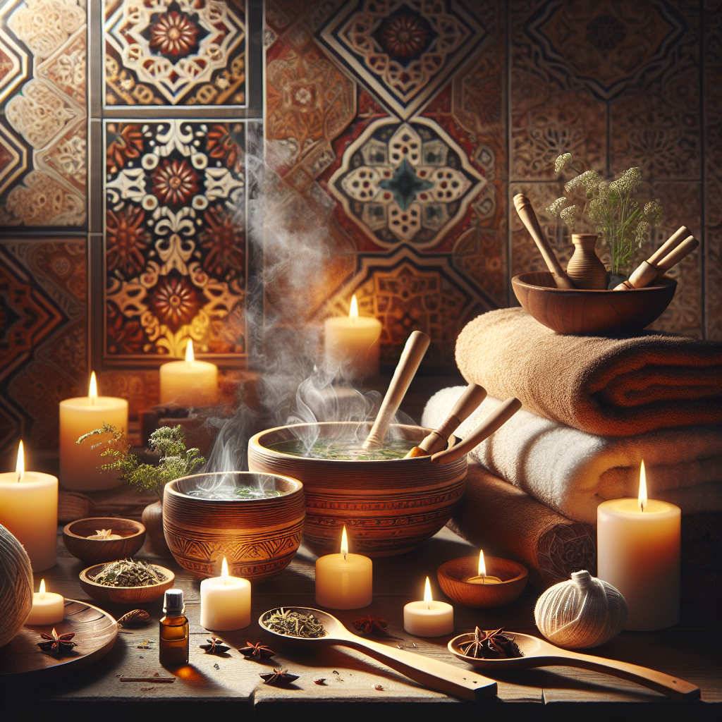 Băi aromatice tradiționale pentru relaxare profundă