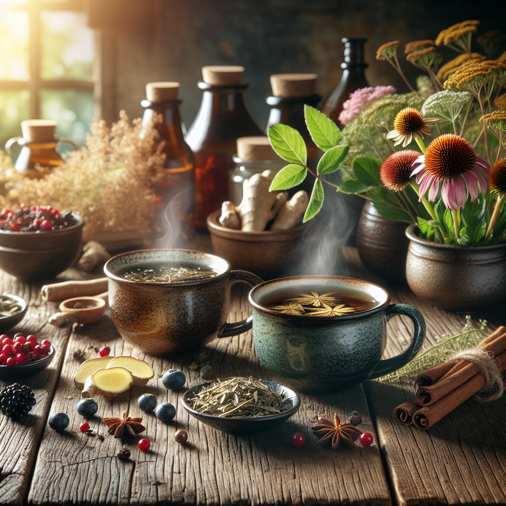 Ceaiuri antivirale pe bază de plante tradiționale