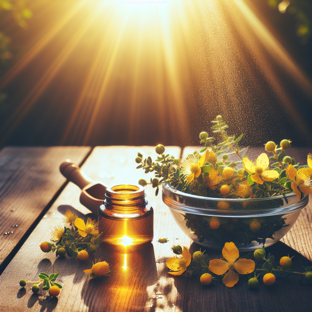 Iarba de sunătoare: lumină naturală pentru stările depresive