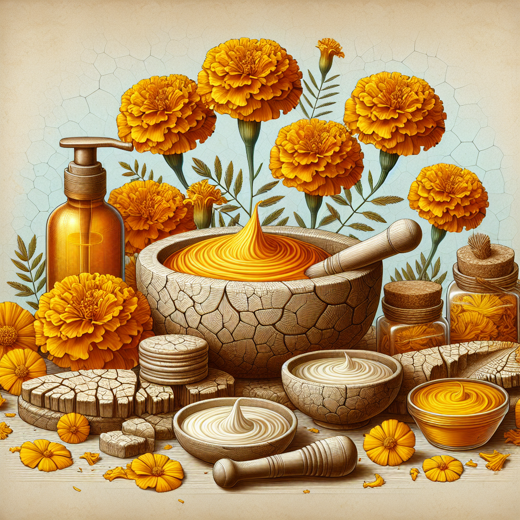 Remedii naturale cu gălbenele pentru piele uscată